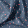 Printed Cotton PEPILLE Blue / Violet